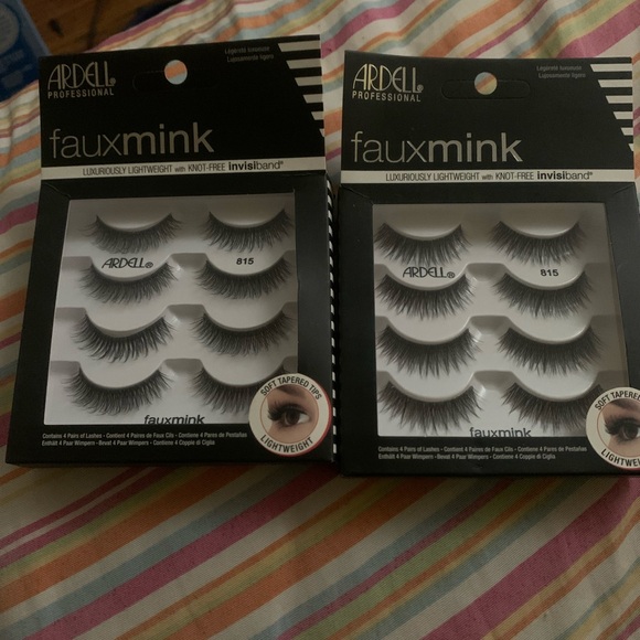 2PCK Ardell Faux Mink 815 Eyelashes Set - Picture 1 of 1